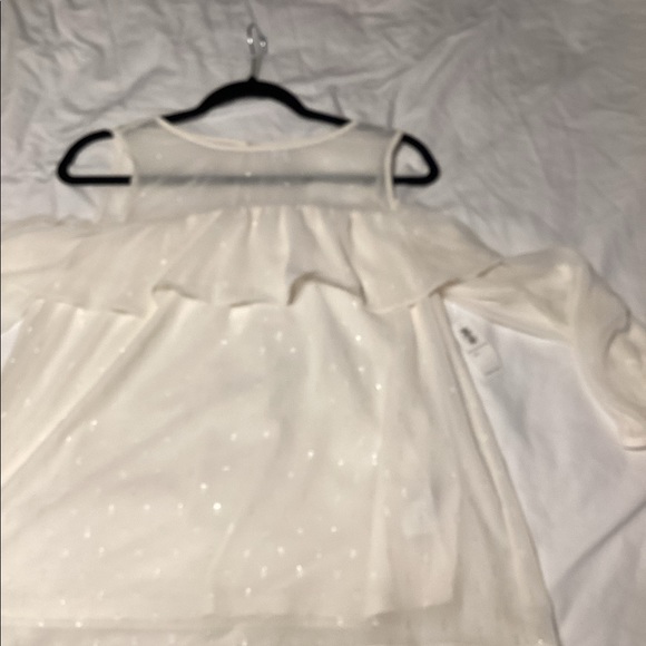 NWT Womens shoulder cut out blouse small - Picture 3 of 3